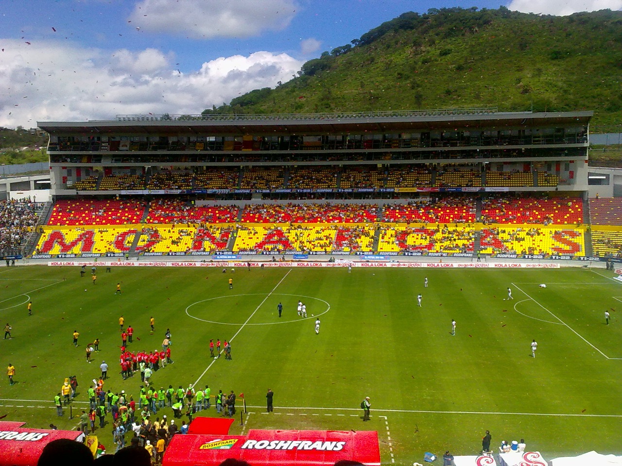 Estadio Morelos, remodelación 2011