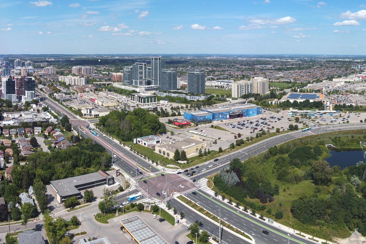Richmond Hill Aerial view