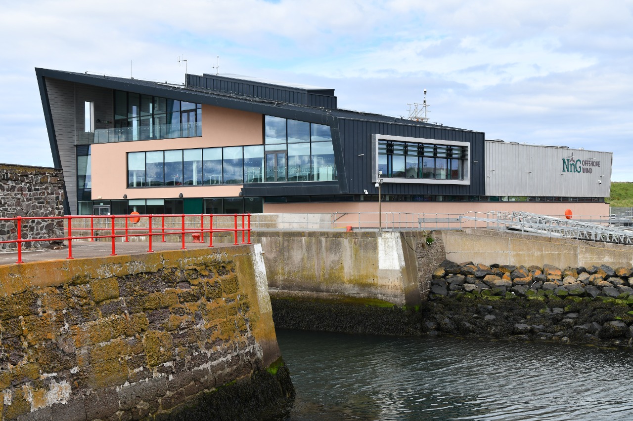 Eyemouth Harbour: NRG Offshore Wind
