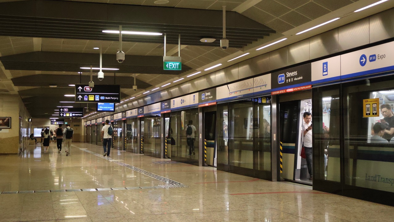 Stevens MRT Station Platform B