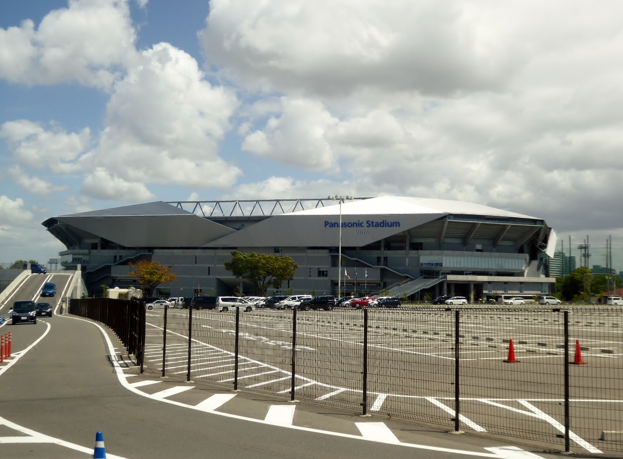 市立吹田サッカースタジアムを撮影。
