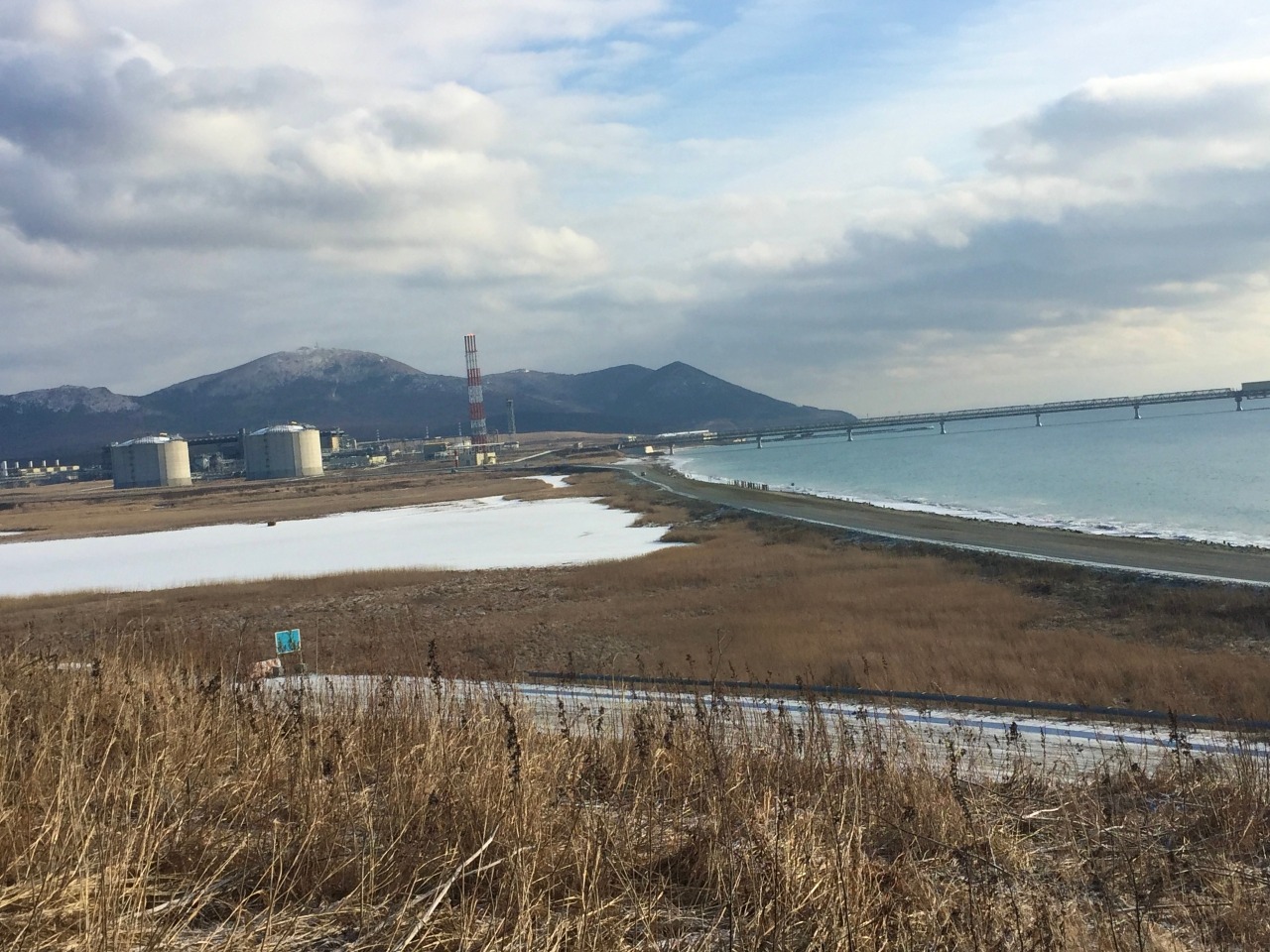 Port Prigorodnoye is Russia's first seaport built specifically to serve liquefied natural gas (LNG) ships and oil tankers.