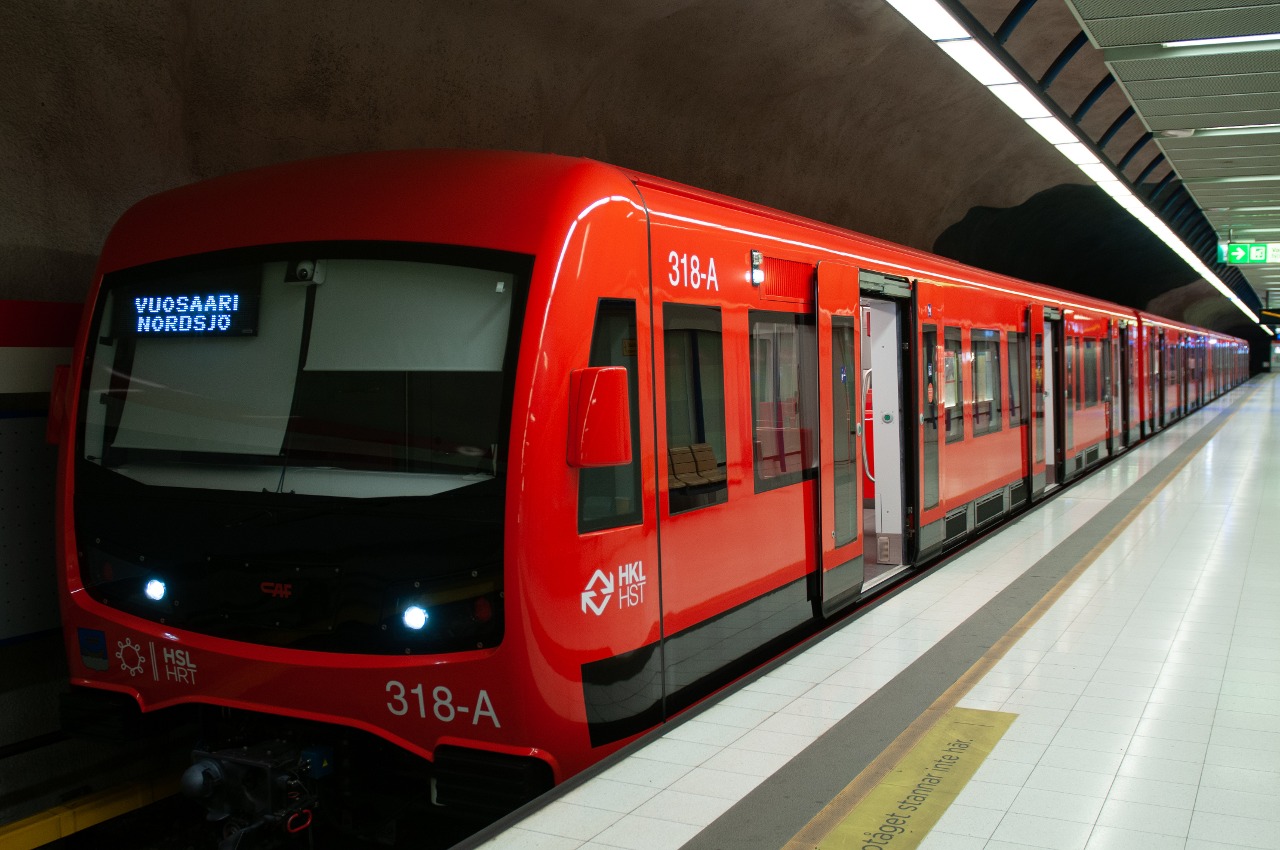 Metrostation Ruoholahti in Helsinki