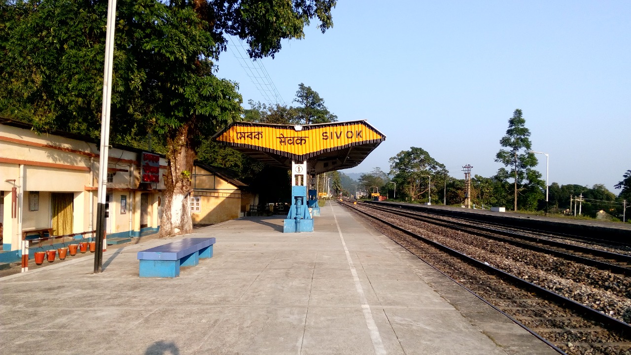 sevoke rail station,siliguri