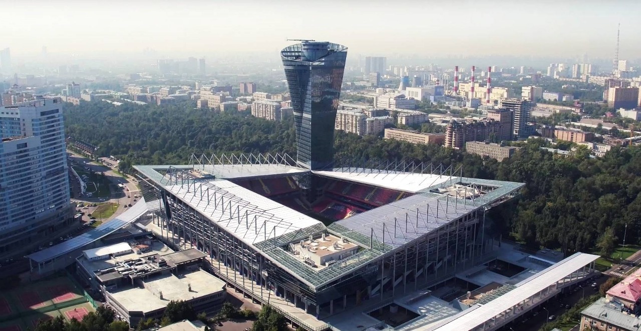 Arena CSKA Stadium in Moscow