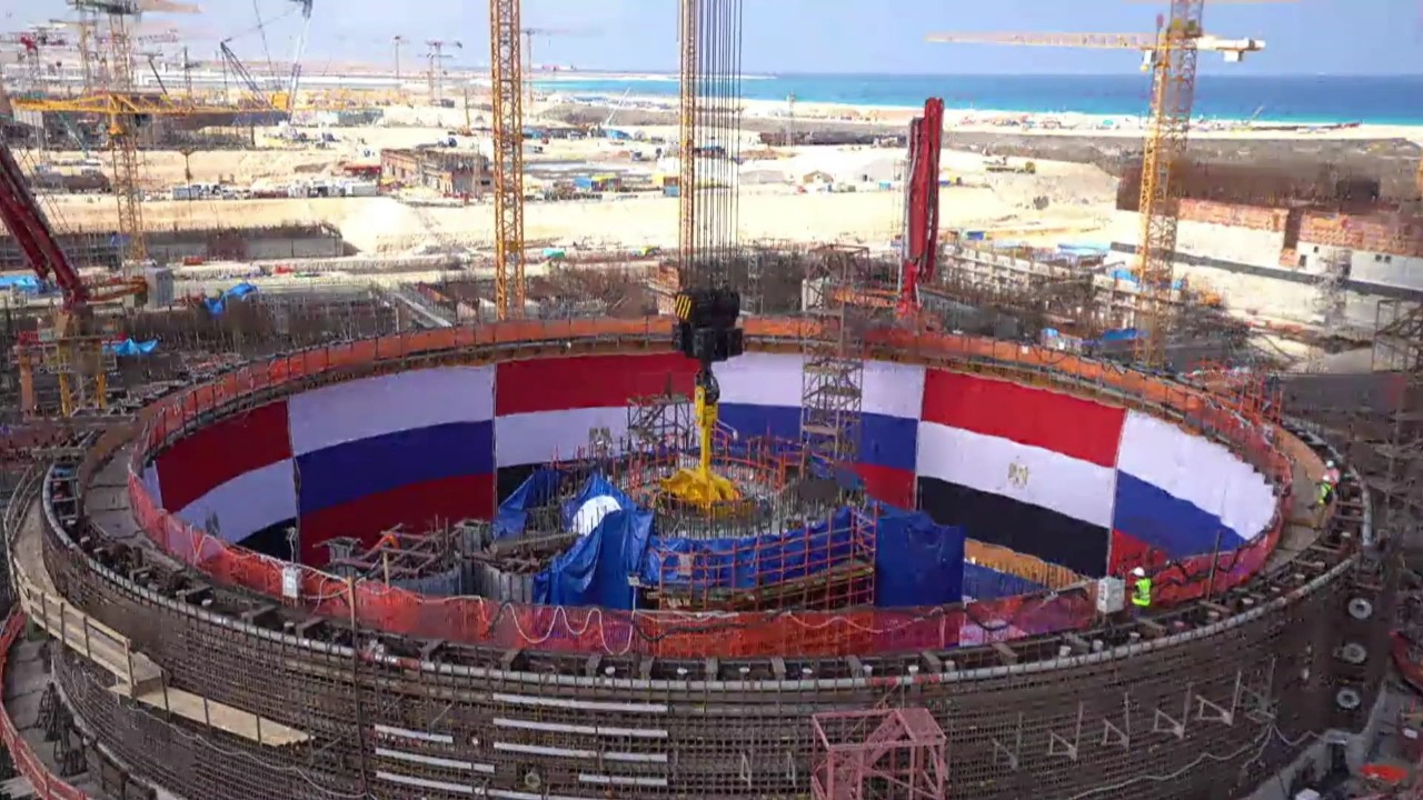 El-Dabaa nuclear power plant construction