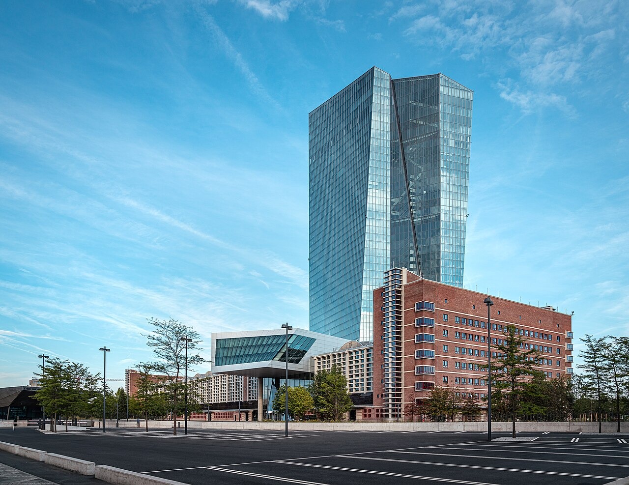 European Central Bank at Frankfurt, Germany
