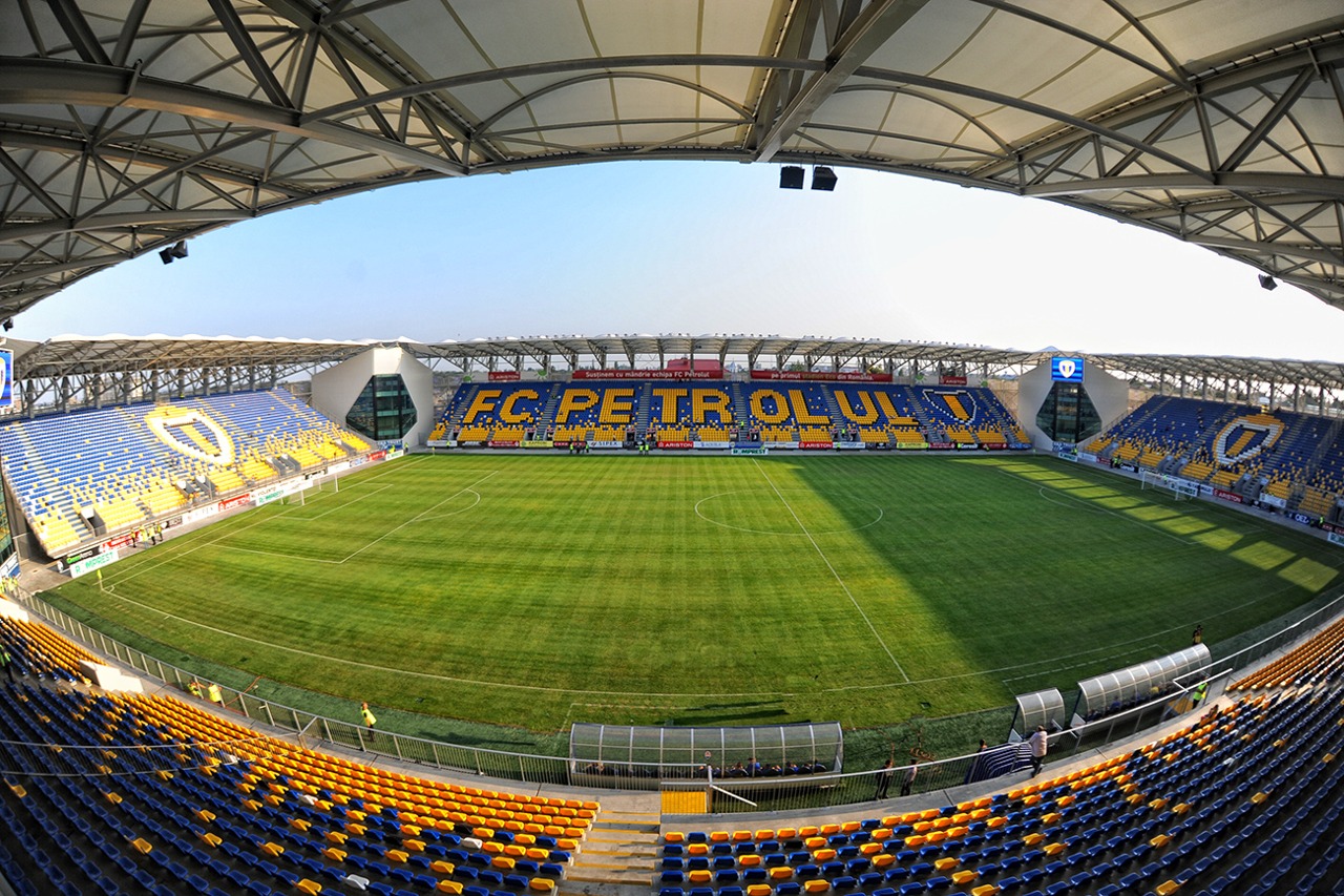 Stadionul Ilie Oană in Ploiești, Romania