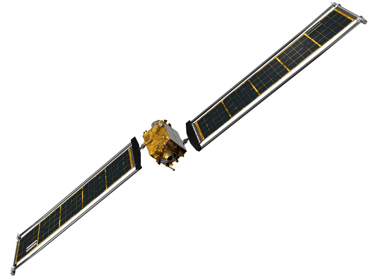 DART satellite rendering showing its only science instrument, the DRACO camera