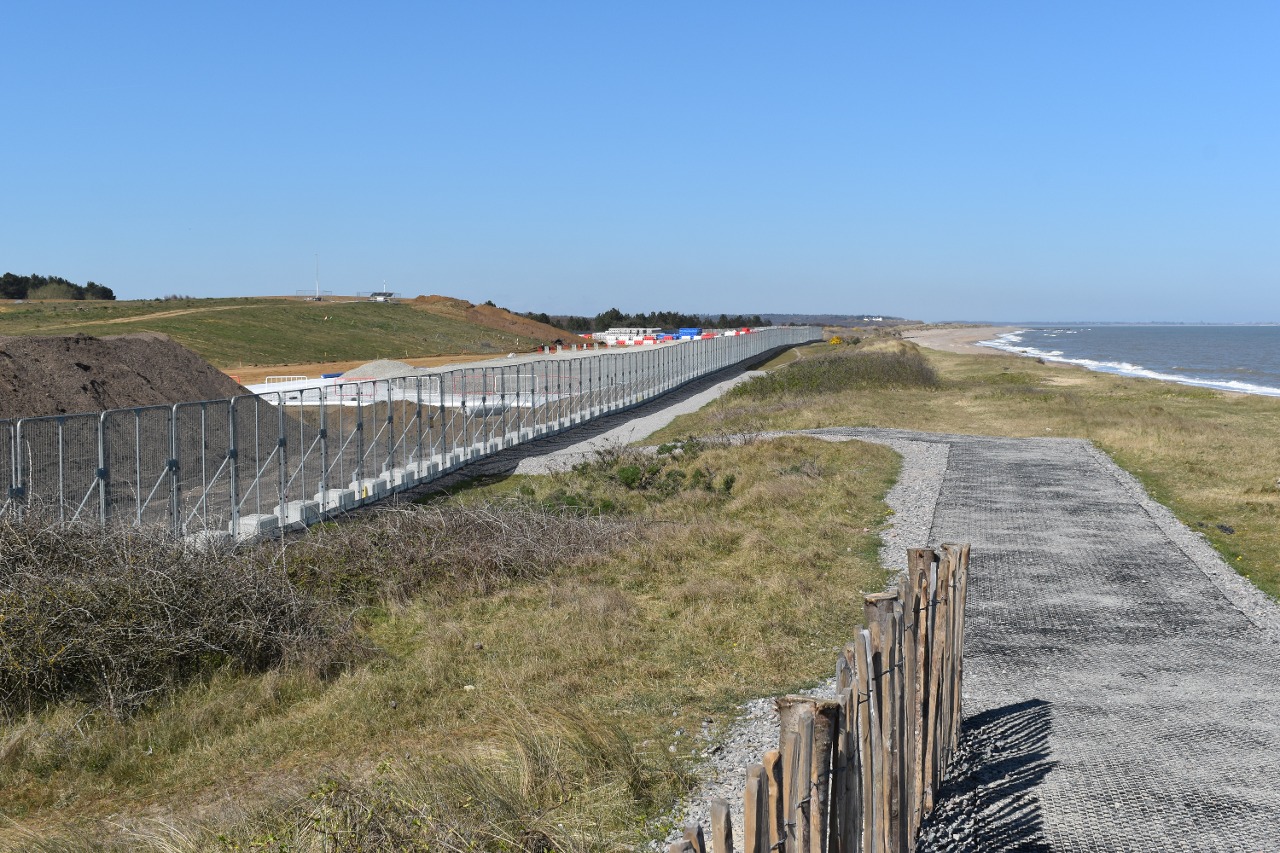 Coast path diversion adjacent to Sizewell C