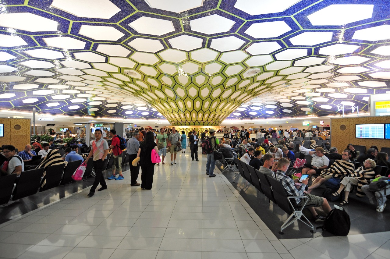 Flughafen Abu Dhabi, Haupthalle