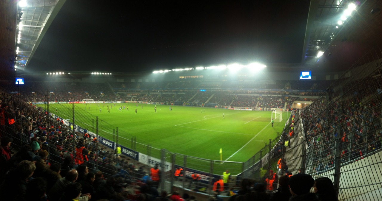 01-Nov-2011 Viktoria Plzen - FC Barcelona 0:4 Synot Tip Aréna, Praha (Panorama)