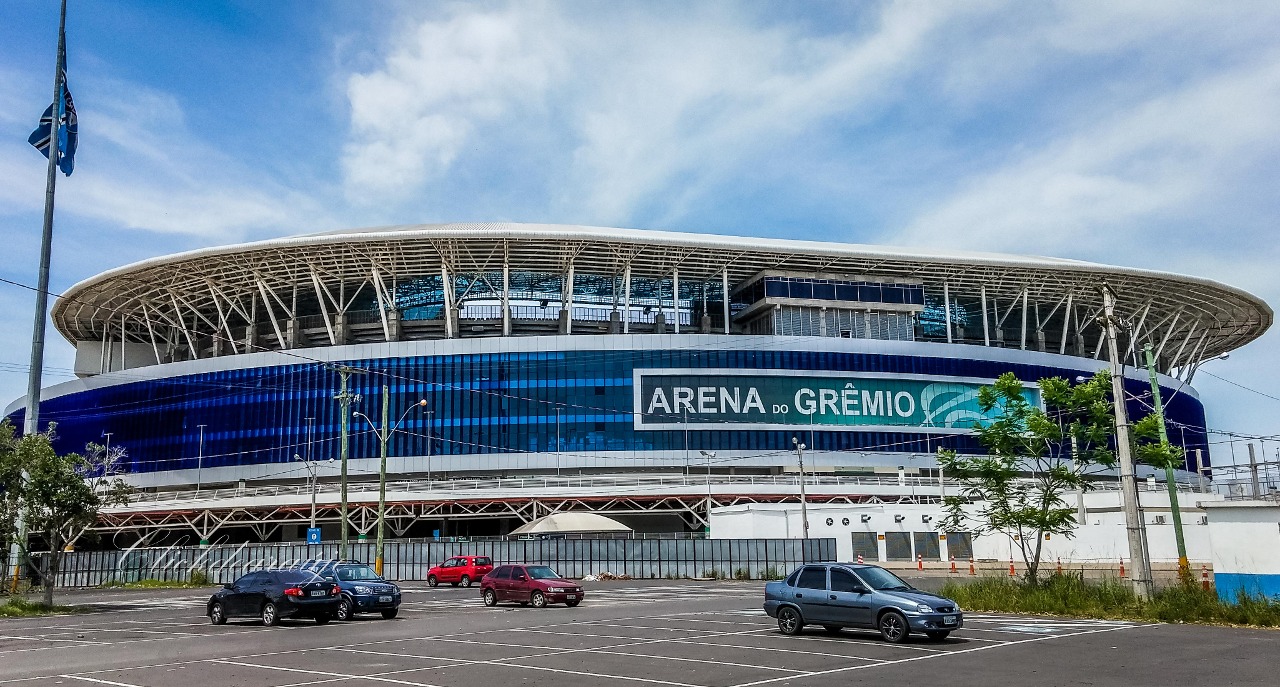 Arena do Grêmio is a multi-use stadium in Porto Alegre, Rio Grande do Sul, Brazil. It was inaugurated on December 8, 2012. It is used mostly for football matches and as the home stadium of Grêmio, replacing the Estádio Olímpico Monumental. With 55,662 capacity, the stadium is one of the most modern venues in South America.
