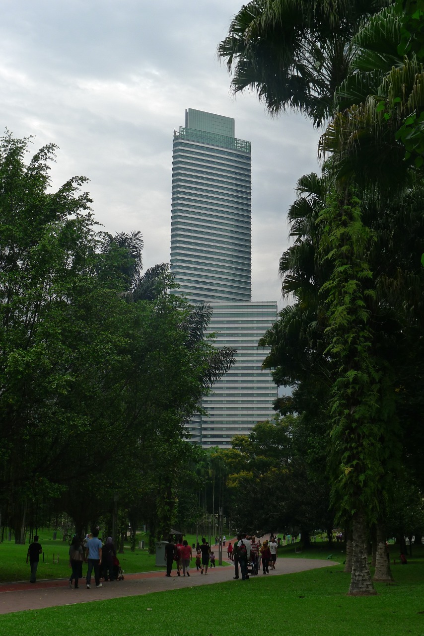 Menara Carigali as seen from KLCC Park.