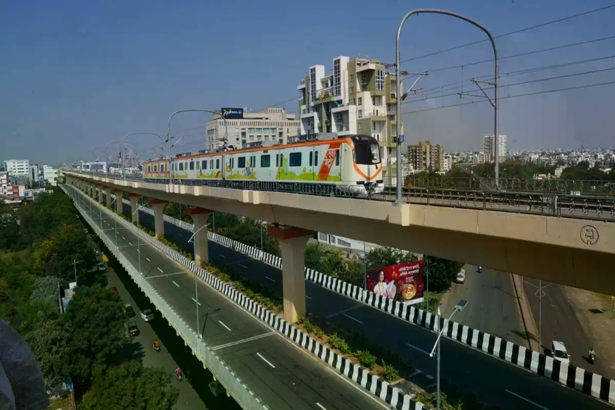 View of Wardha Road Skyline