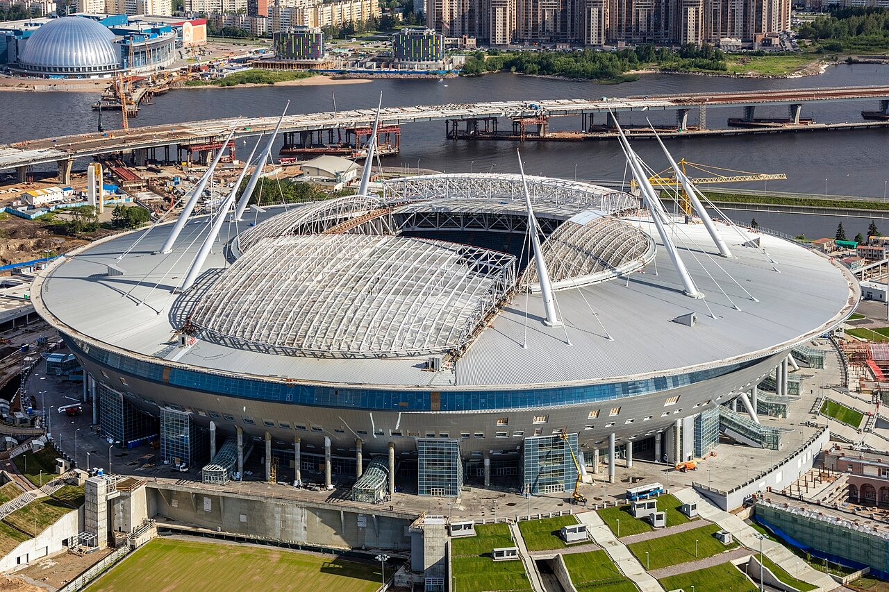 The Krestovsky Stadium, Krestovsky Island, Saint Petersburg, Russia.