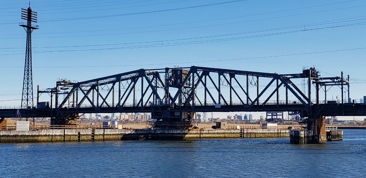 Portal Bridge, built in 1910 by the Pennsylvania RR, is a rail swing bridge on the North East Corridor (NEC) over the Hackensack River in Kearny and Secaucus, New Jersey used by NJ Transit and Amtrak
