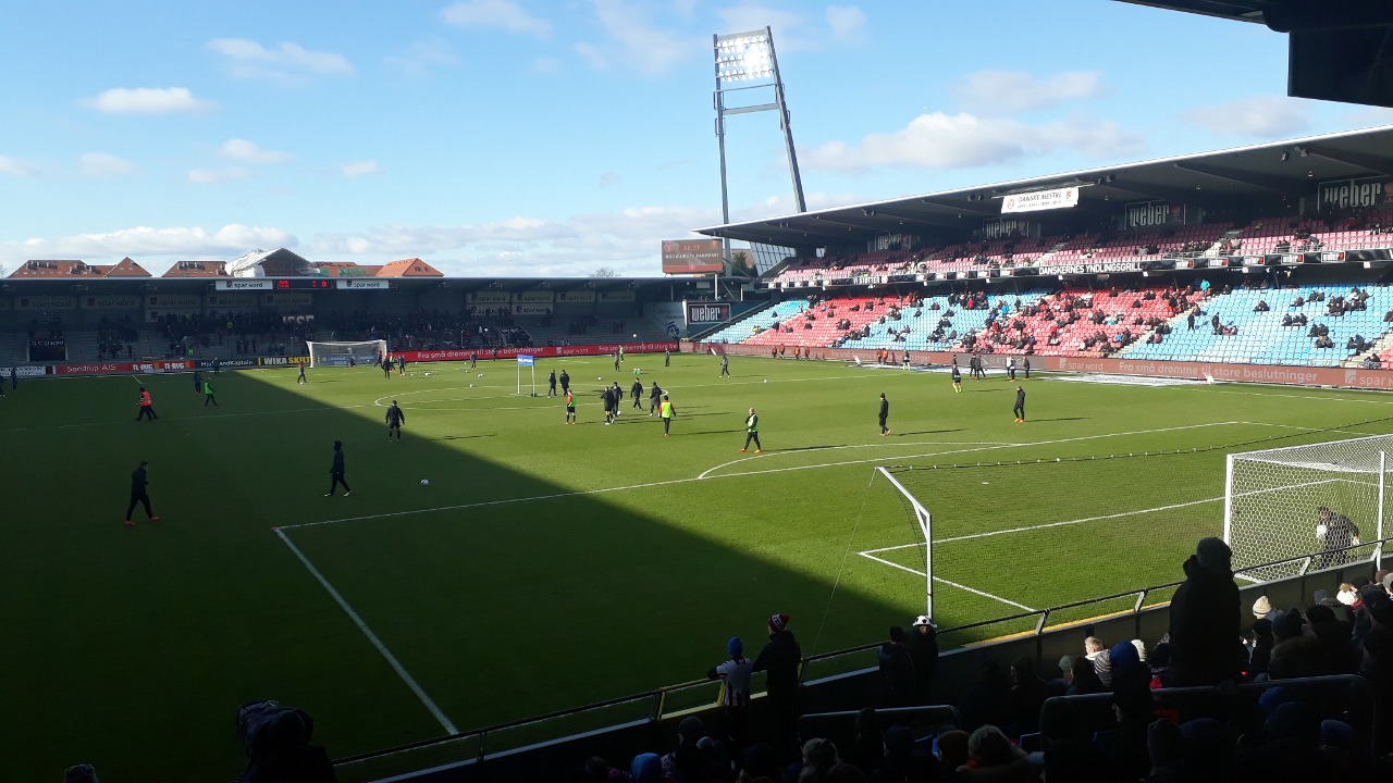 Football match AaB-FCN (Denmark) (preparations)