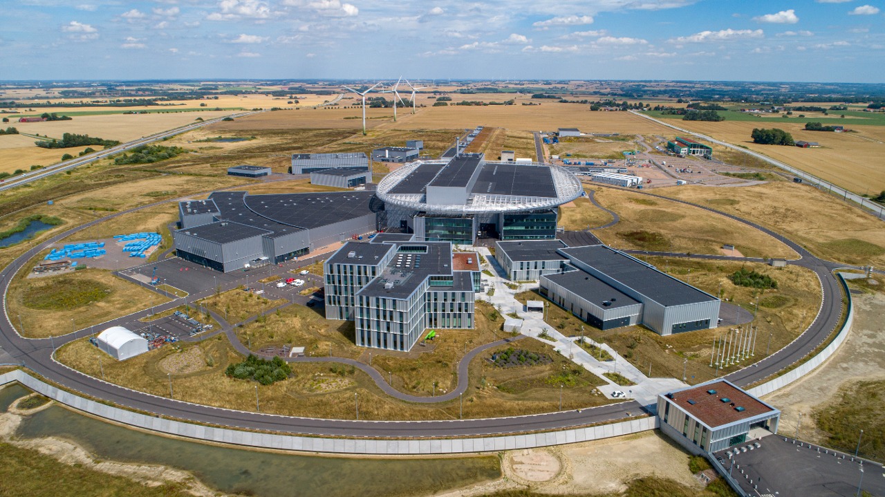 Research Infrastructure European Spallation Source, Lund, Sweden - Aerial View