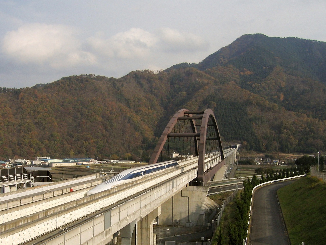 JR-Maglev (which is Maglev train in Japan).