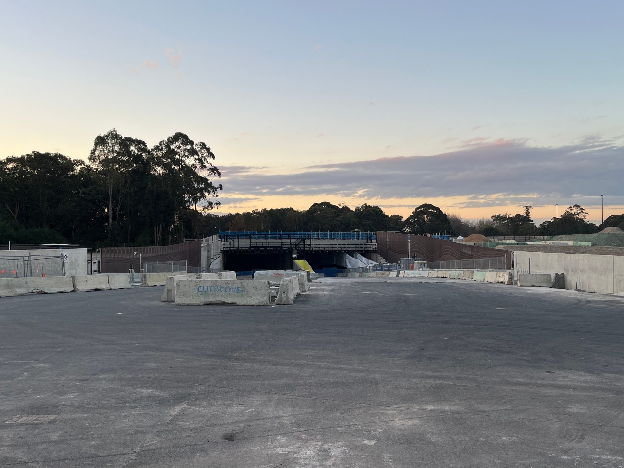 M6 Stage 1 Motorway Tunnel Portal President Ave June 2025 set to open in 2028