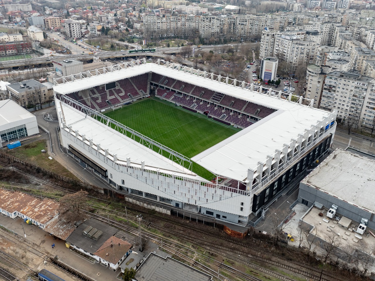 Stadionul Rapid-Giulești, Bucharest, Romania